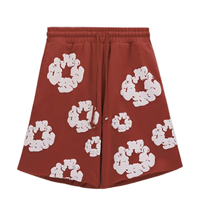 Denim Tears Shorts Burgundy
