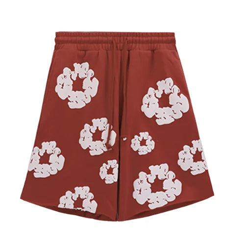 Denim Tears Shorts Burgundy