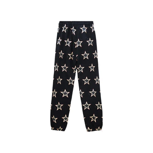 Denim Tears Star Sweatpants Black