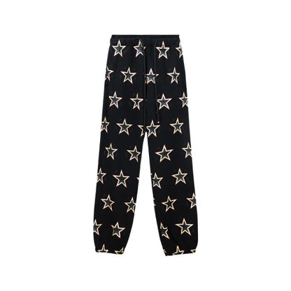 Denim Tears Star Sweatpants Black