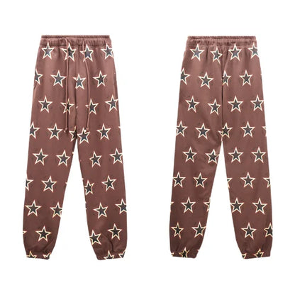 Denim Tears Star Sweatpants Brown