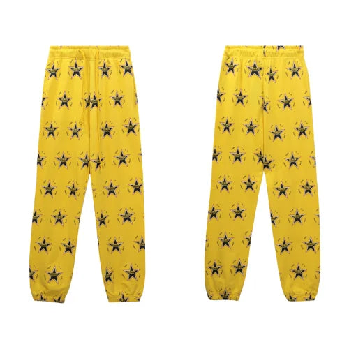 Denim Tears Star Sweatpants Yellow