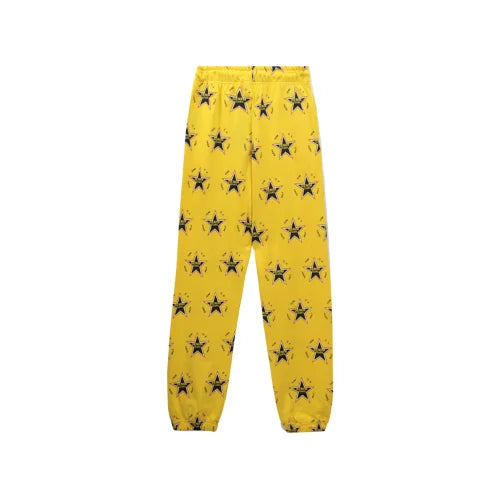 Denim Tears Star Sweatpants Yellow