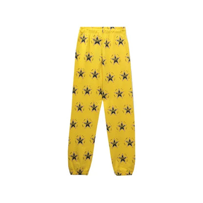 Denim Tears Star Sweatpants Yellow