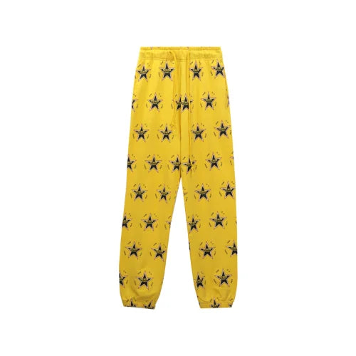 Denim Tears Star Sweatpants Yellow