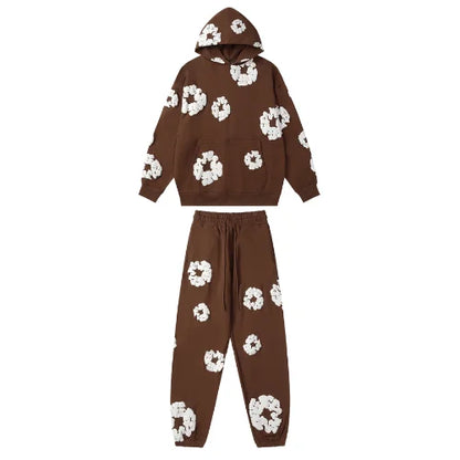 Denim Tears The Cotton Wreath Tracksuit Brown