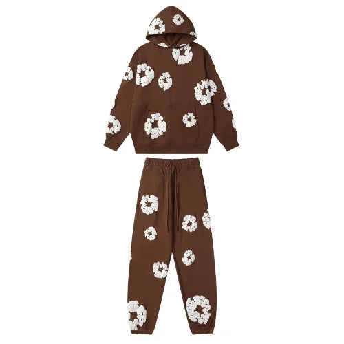 Denim Tears The Cotton Wreath Tracksuit Brown