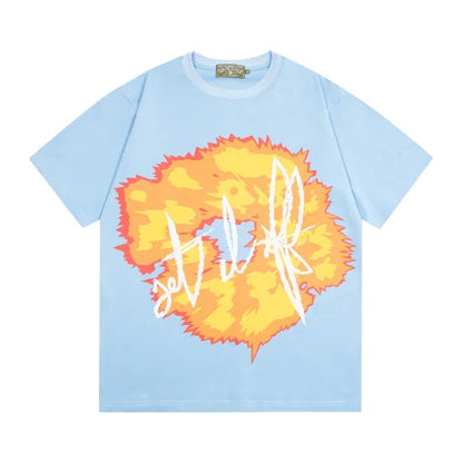 Denim Tears x Offset Set It Off 2 T-Shirt Sky Blue