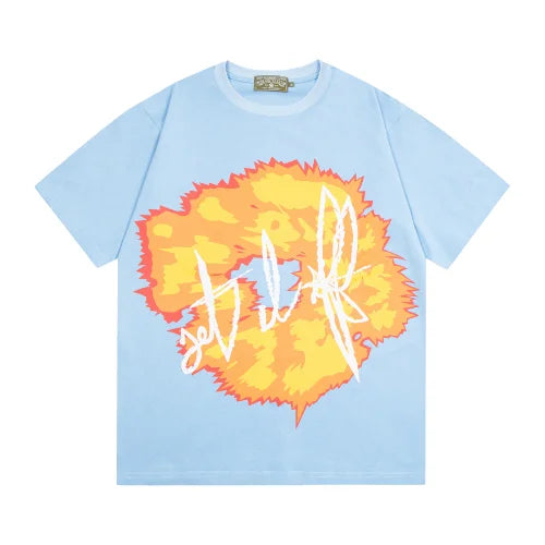 Denim Tears x Offset Set It Off 2 T-Shirt Sky Blue