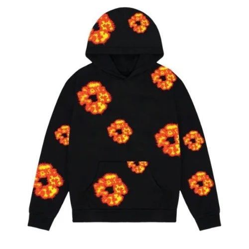 Denim Tears x Offset Wreath Black Hoodie