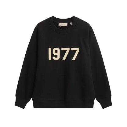 Fear of God Essentials 1977 Hoodie Black
