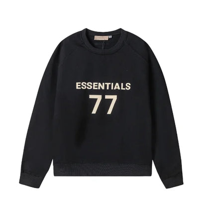 Fear of God Essentials 77 Hoodie Black
