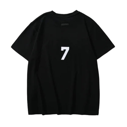 Essentials Black ABC Logo T Shirt