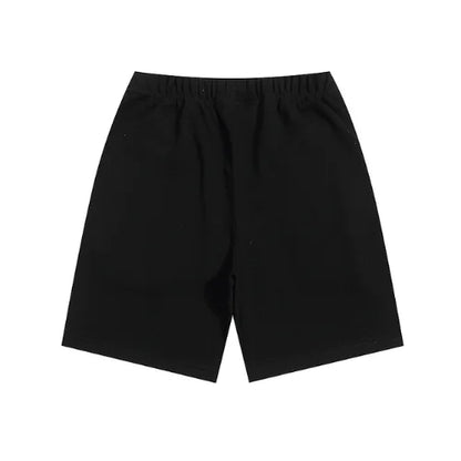 Essentials Black Sweat Short