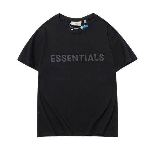 Fear of God Essentials T Shirt Black Large Logo