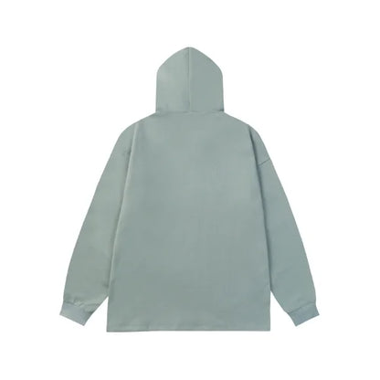 Essentials Cotton-Blend Jersey Bean Green Hoodie