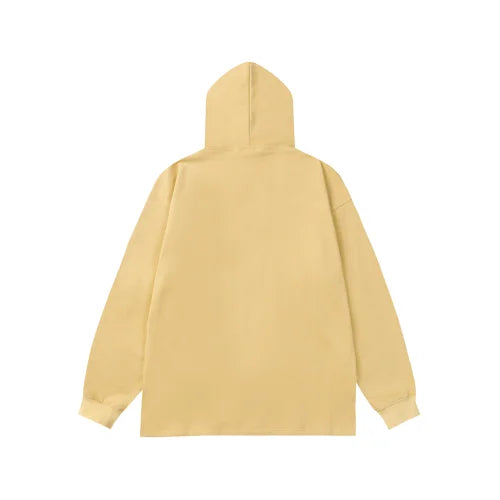 Essentials Cotton-Blend Jersey Yellow Hoodie