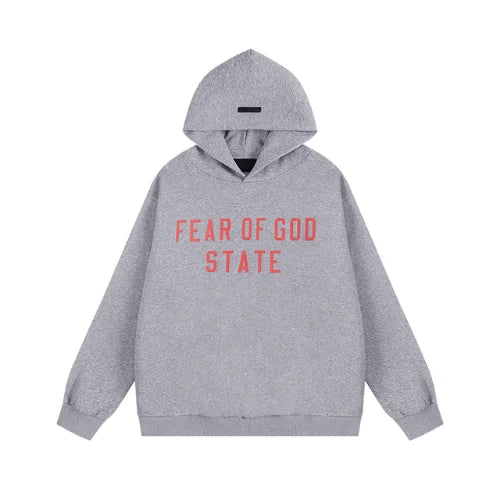 Essentials FOG State Grey Hoodie