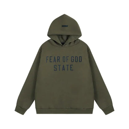 Essentials FOG State Olive Hoodie