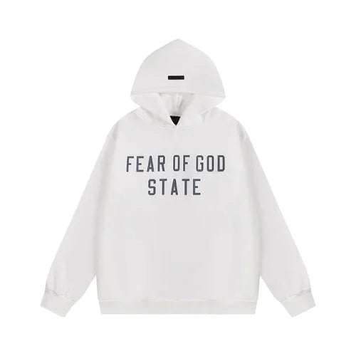 Essentials FOG State White Hoodie