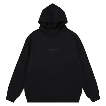 Essentials Gold Heather Black Hoodie