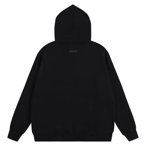 Essentials Gold Heather Black Hoodie