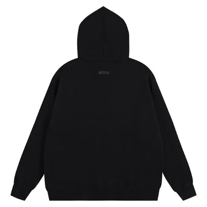 Essentials Gold Heather Black Hoodie