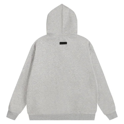 Essentials Gold Heather Grey Hoodie