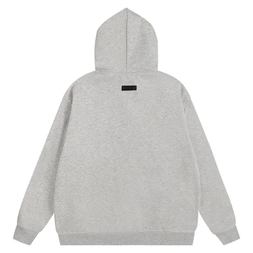 Essentials Gold Heather Grey Hoodie