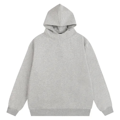 Essentials Gold Heather Grey Hoodie