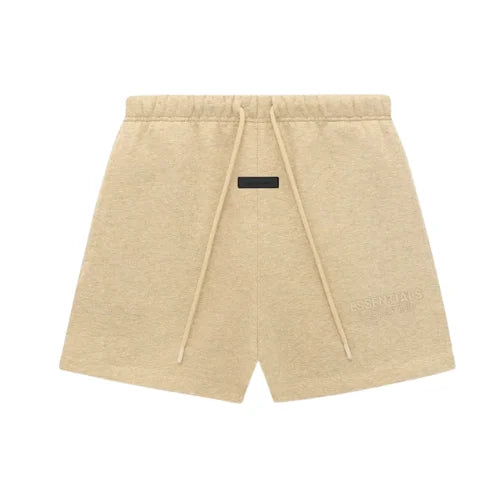 Essentials Sweatshort Gold Heather Cream