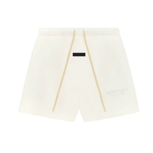 Essentials Sweatshort Gold Heather White