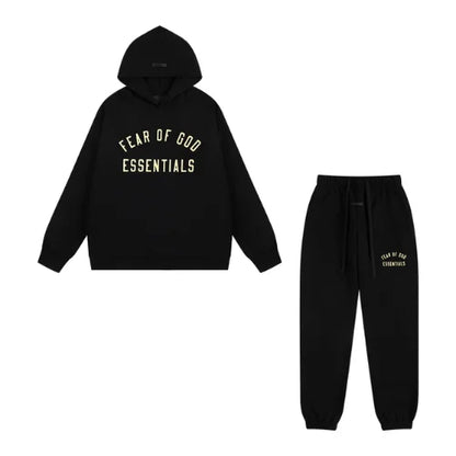 Fear of God Essentials Black Tracksuit