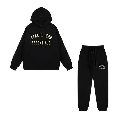 Fear of God Essentials Black Tracksuit