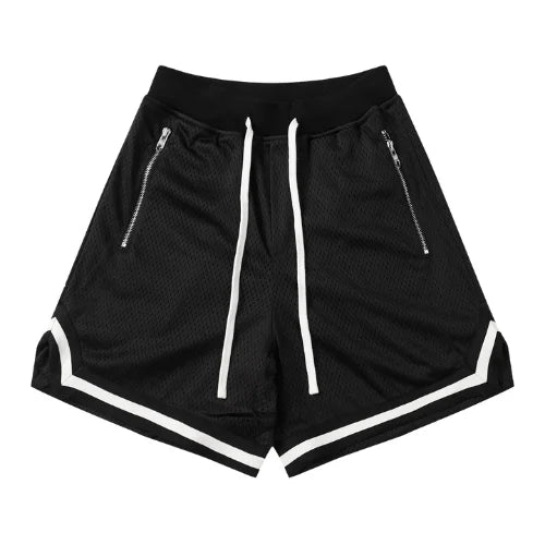 Fear of God Essentials Mesh Black Shorts