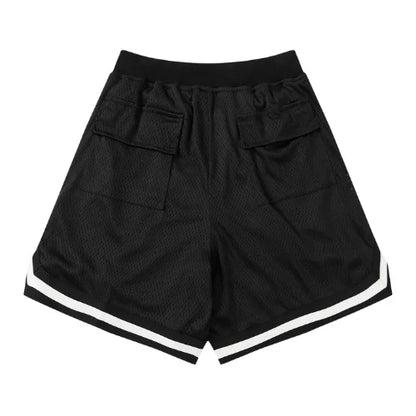 Fear of God Essentials Mesh Black Shorts