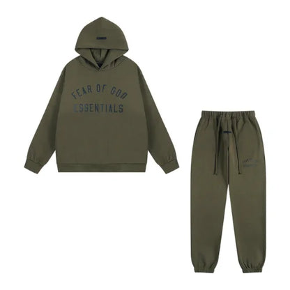 Fear of God Essentials Olive Tracksuit