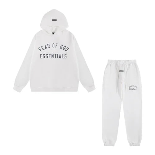 Fear of God Essentials White Tracksuit