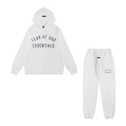 Fear of God Essentials White Tracksuit