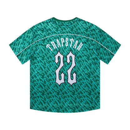 Green Trapstar Football Jersey