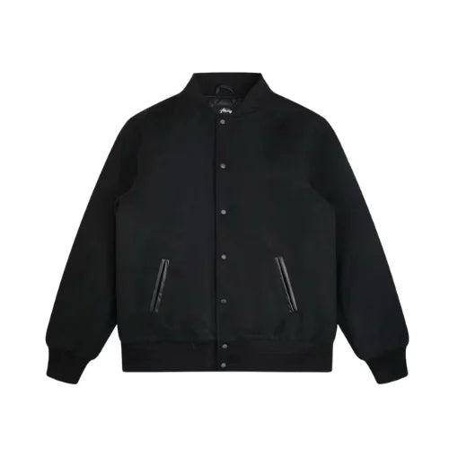 Kurtka Stussy 8 Sport Melton Varsity Black