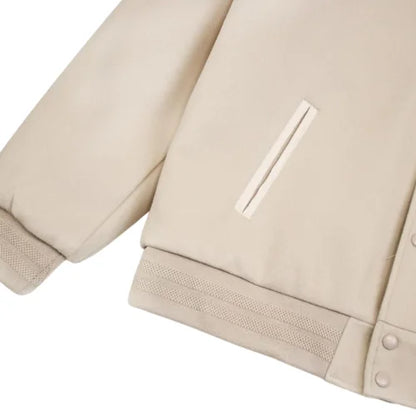 Kurtka Stussy 8 Sport Melton Varsity Cream