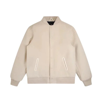 Kurtka Stussy 8 Sport Melton Varsity Cream