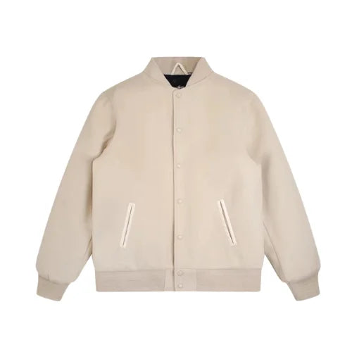 Kurtka Stussy 8 Sport Melton Varsity Cream