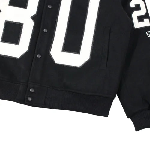 Kurtka Stussy 80 Wool Varsity Black
