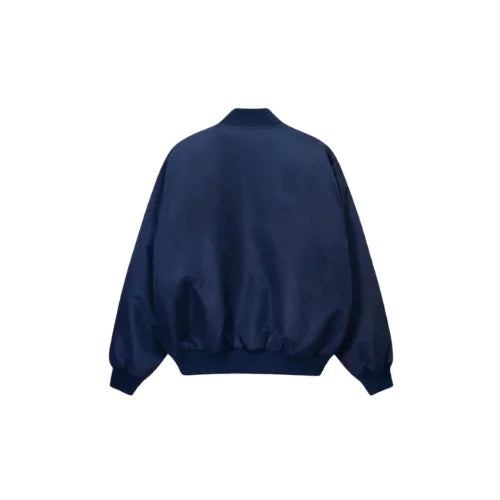Kurtka Stussy NY Chapter Satin Varsity Navy