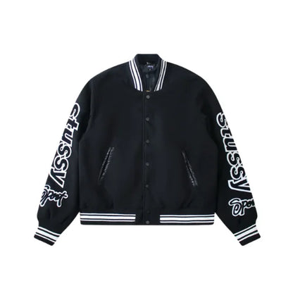 Kurtka Stussy Varsity Competition Black