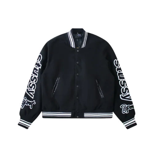 Kurtka Stussy Varsity Competition Black
