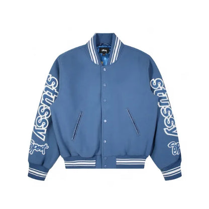 Kurtka Stussy Varsity Competition Blue