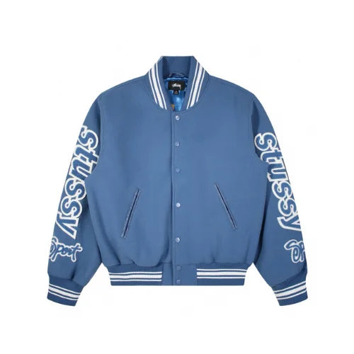 Kurtka Stussy Varsity Competition Blue